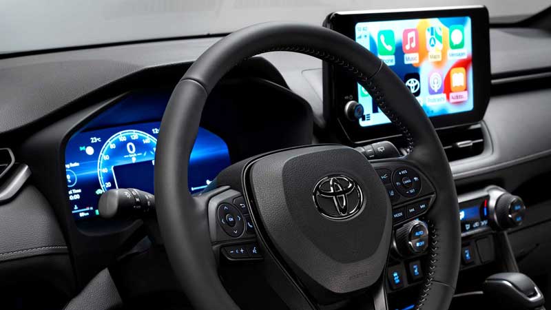 Interior Gr Sport Rav4