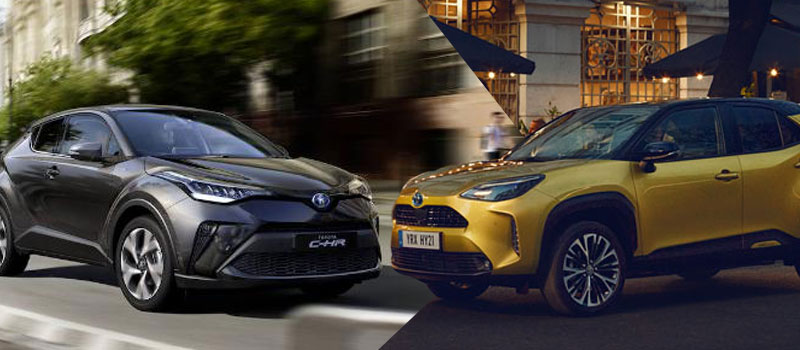 Comparativa Yaris Cross y Chr