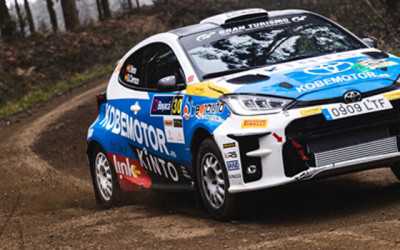 Kobe Motor y Antonio Sainz inician su andadura en el Rallye Princesa de Asturias