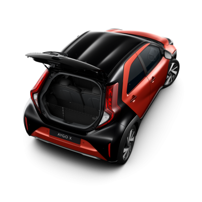 Toyota Aygo X Cross rojo