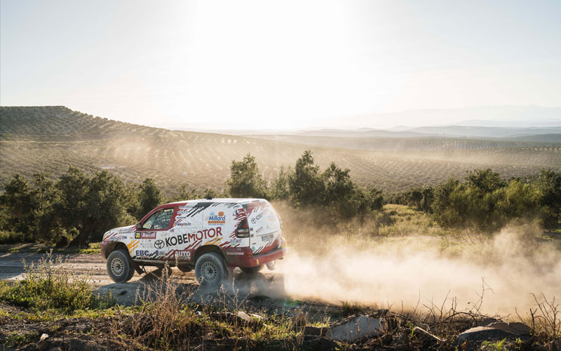 Alberto Dorsch gana el rally de Jaen