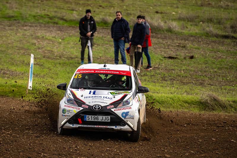 Paco Montes y David Collado ganadores copa kobe de rally