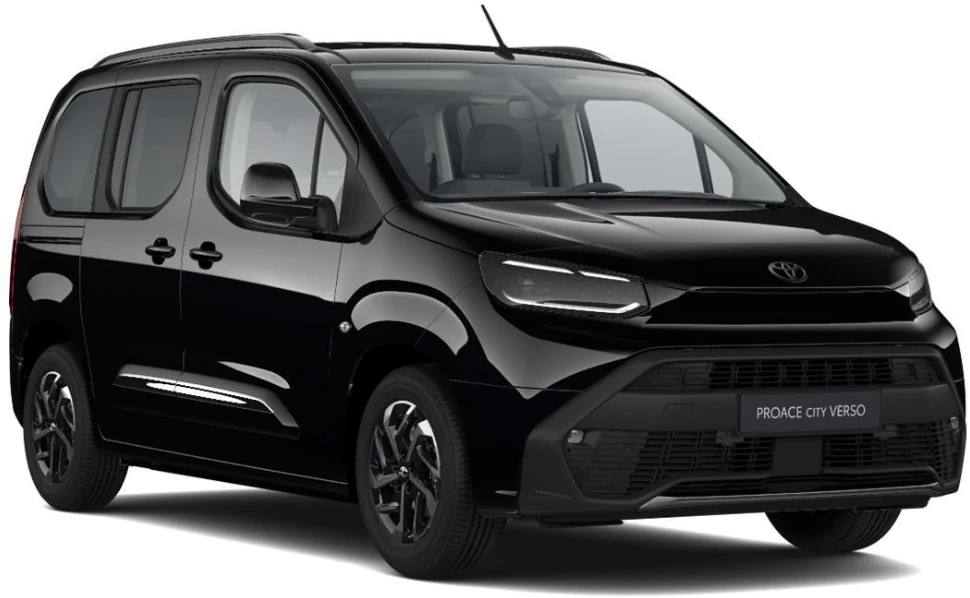 Proace City Verso Family Activate 1.5D 97kw 6MT, perfil derecho, Color Negro Misty