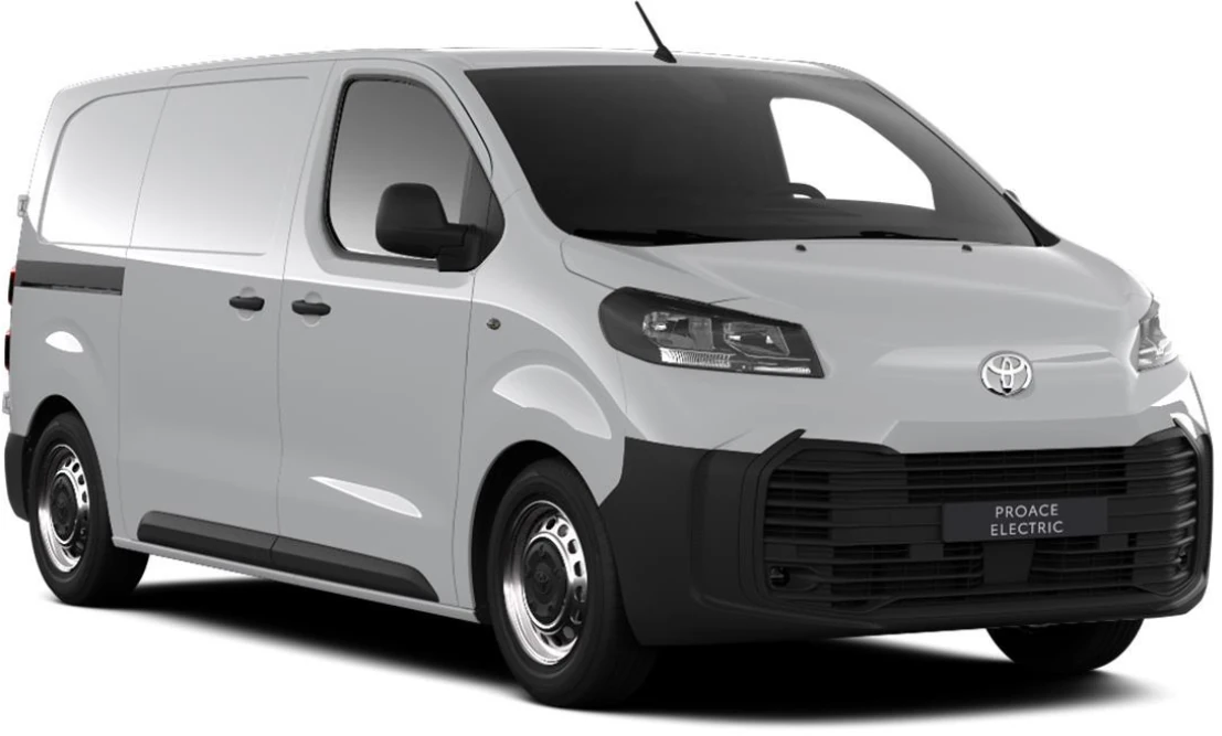 Toyota Proace 50kWh VAN VX L1 Color Blanco Polar Perfil