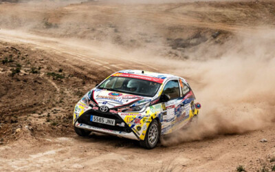 Un estreno brillante en el Rallye Tierras Altas de Lorca