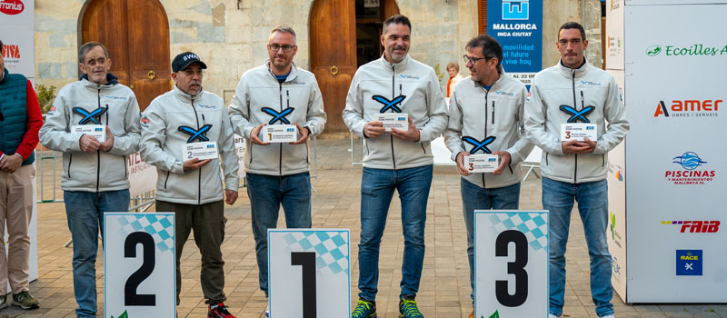 PODIO GANADORES CARRERA COPA KOBE ECO