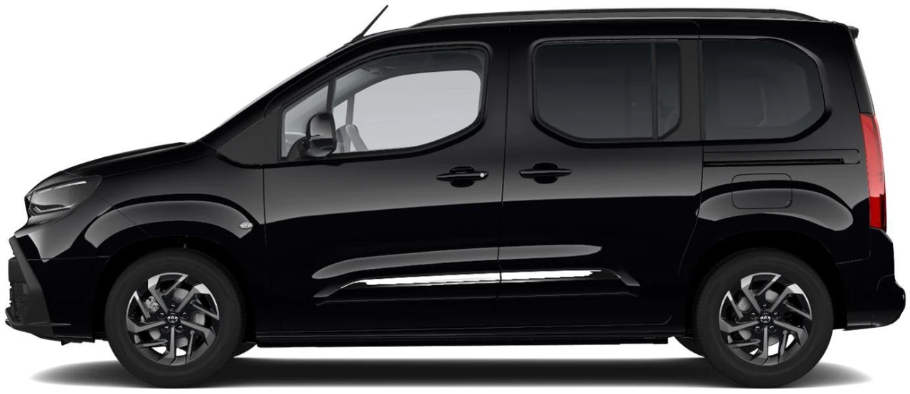 Proace City Verso Family Activate 1.5D 97kw 6MT, lado izquierdo, Color Negro Misty