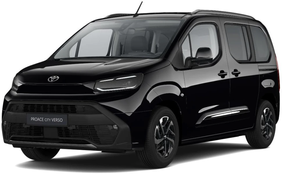 Proace City Verso Family Activate 1.5D 97kw 6MT, perfil izquierdo, Color Negro Misty