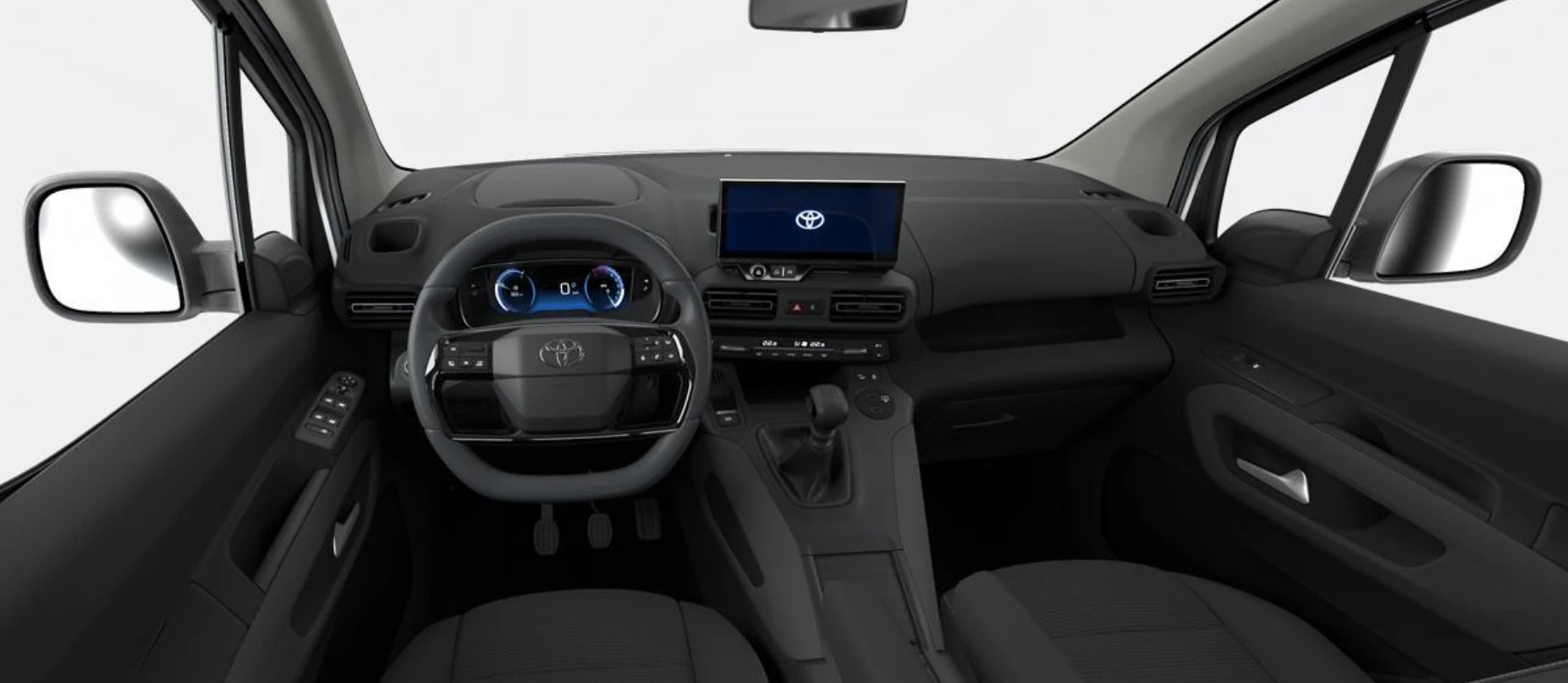 Proace City Verso Family Activate 1.5D 97kw 6MT, interior salpicadero, Color Negro Misty