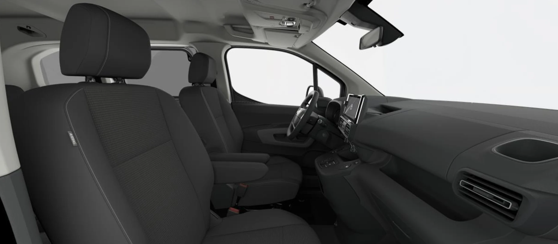 Proace City Verso Combi Vx 50kmh L1, interior asientos delantero, Color Plata Atomium