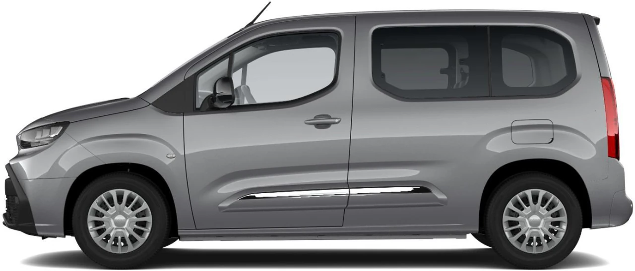 Proace City Verso Combi Vx 50kmh L1, lado derecho, Color Plata Atomium