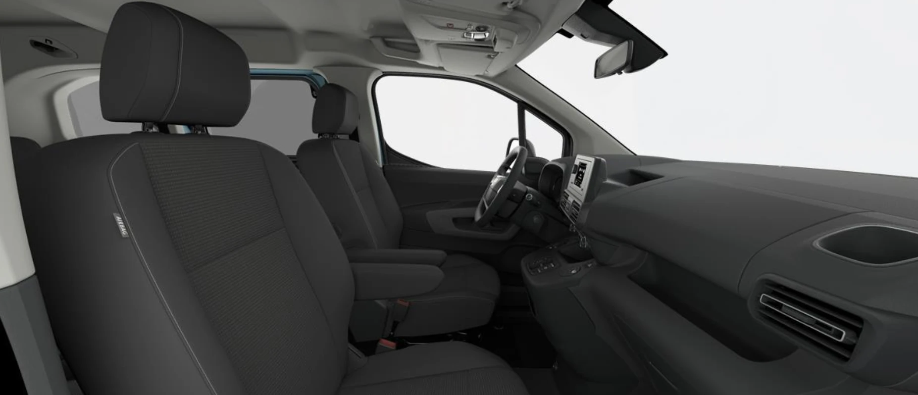 Proace City Verso Combi Gx 50kwh L1,interior asientos delanteros , Azul Bondi