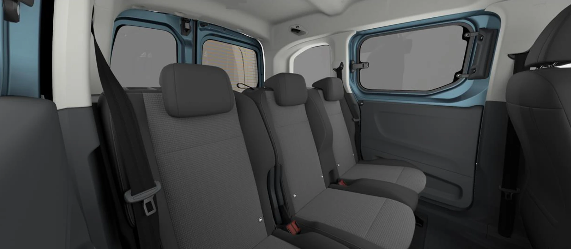 Proace City Verso Combi Gx 50kwh L1,interior asientos traseros , Azul Bondi