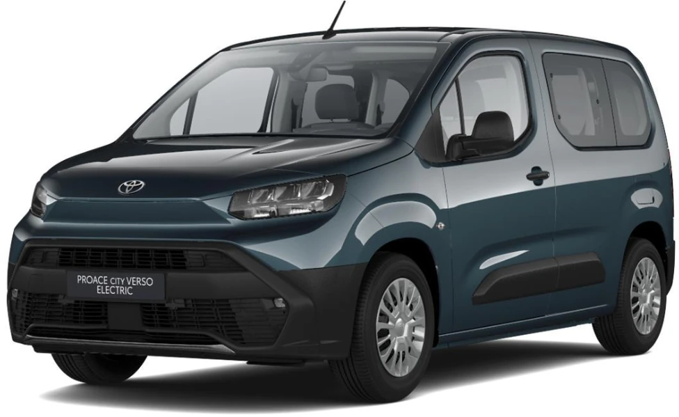 Proace City Verso Combi Gx 50kwh L1, perfil izquierdo, Azul Bondi