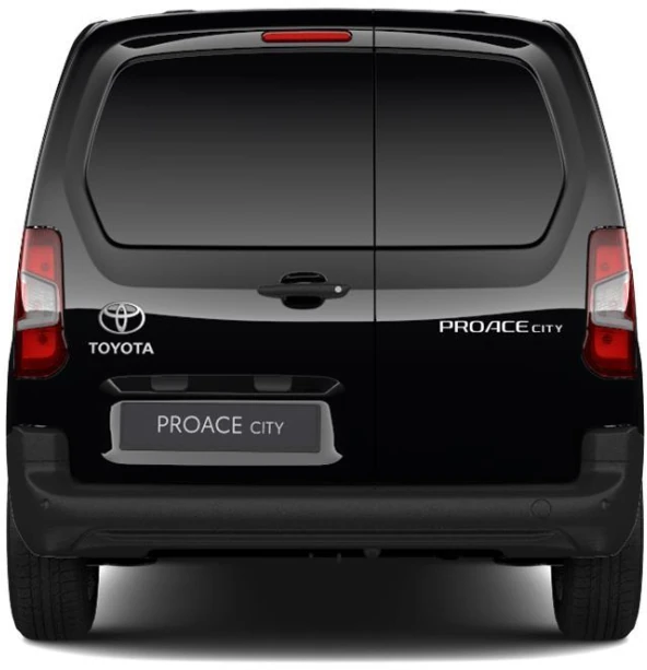Proace City Van Vx L1 1.5D 75kw 6MT, trasera, Color Negro Misty