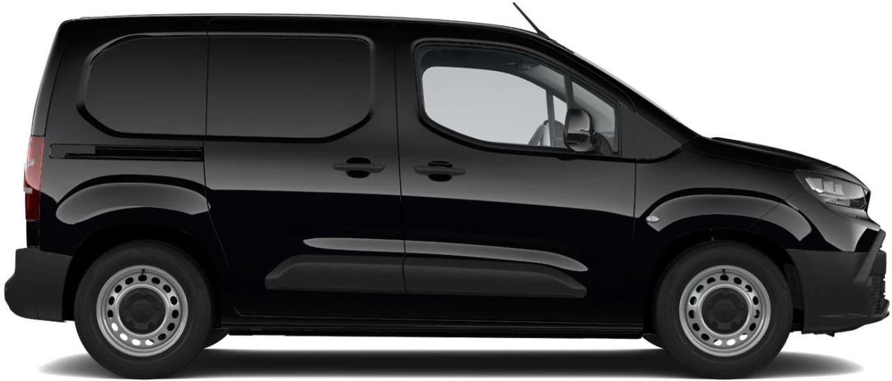 Proace City Van Vx L1 1.5D 75kw 6MT, lado derecho, Color Negro Misty