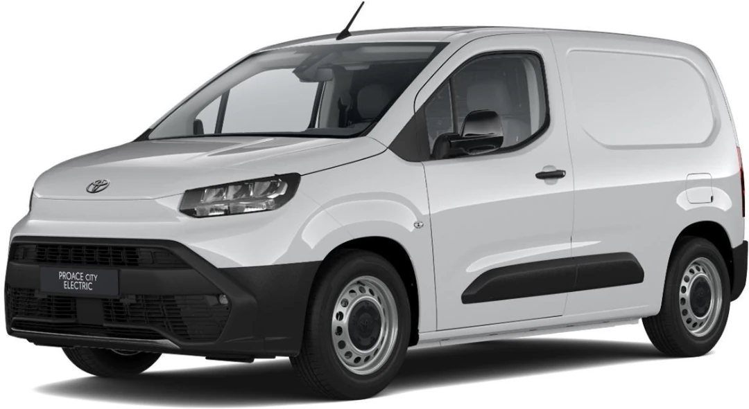 Proace City Van Gx L1 50 kwh EV, Perfil izquierdo, Color Blanco Polar