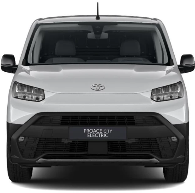 Proace City Van Gx L1 50 kwh EV, frontal, Color Blanco Polar