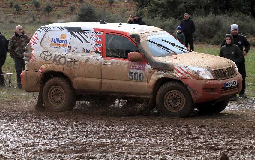 Alberto Dorsch Segundo puesto rally Guadalajara