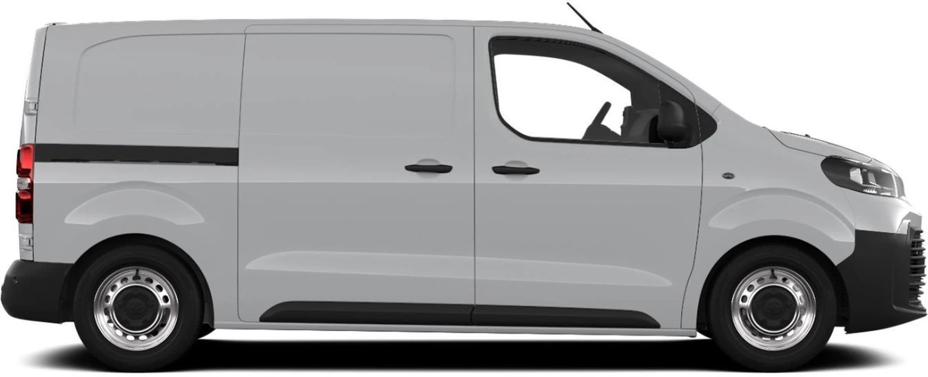 Toyota Proace 1.5D 120CV VAN VX L1 Color Blanco Polar Lateral1