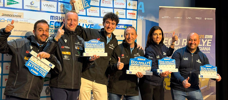 GANADORES DEL MAHLE Eco Rallye Comunitat Valenciana