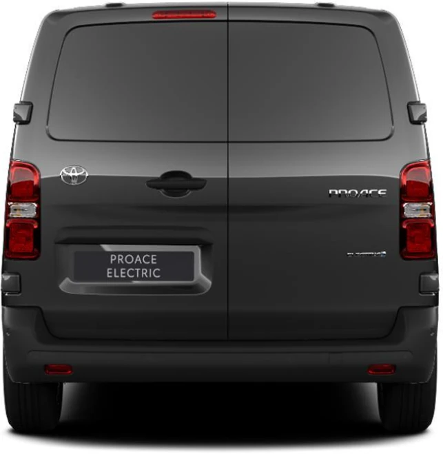 Toyota Proace 75kWh VAN VX L1 Color Gris Titanium Trasera