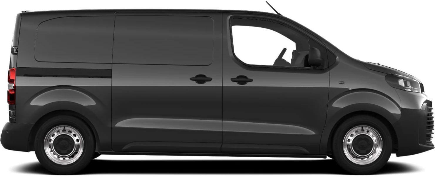 Toyota Proace 75kWh VAN VX L1 Color Gris Titanium Puerta Lateral