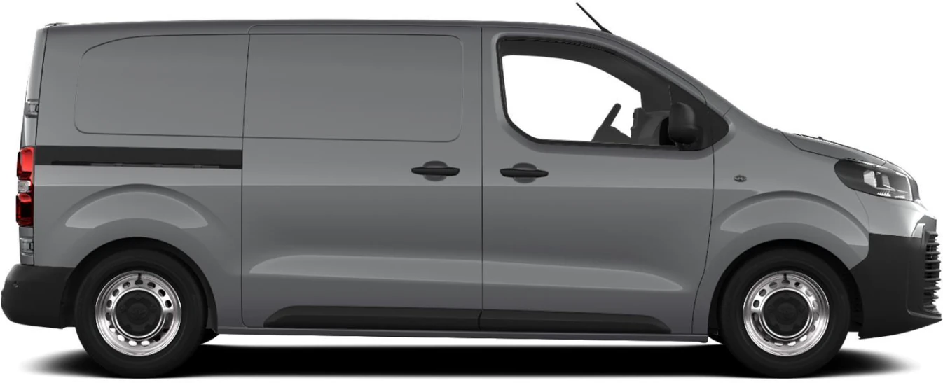 Toyota Proace 75kWh EV VAN GX L1 Lateral 1 Color Plata Atomium