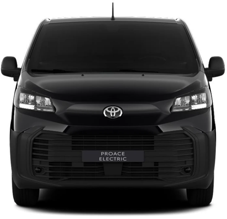 Toyota Proace 50kWh EV VAN GX L1 Frontal Color Negro Misty