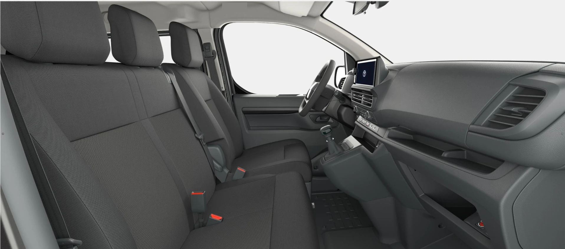 Toyota Proace 1.5D 120CV Combi VX L1 Asientos delanteros Color Gris Titanium