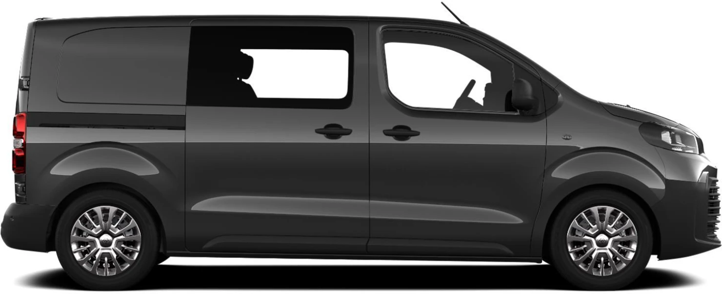 Toyota Proace 1.5D 120CV Combi VX L1 Lateral 1 Color Gris Titanium