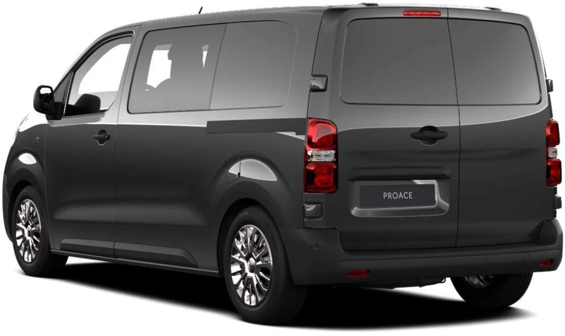 Toyota Proace 1.5D 120CV Combi VX L1 Perfil Trasera Color Gris Titanium