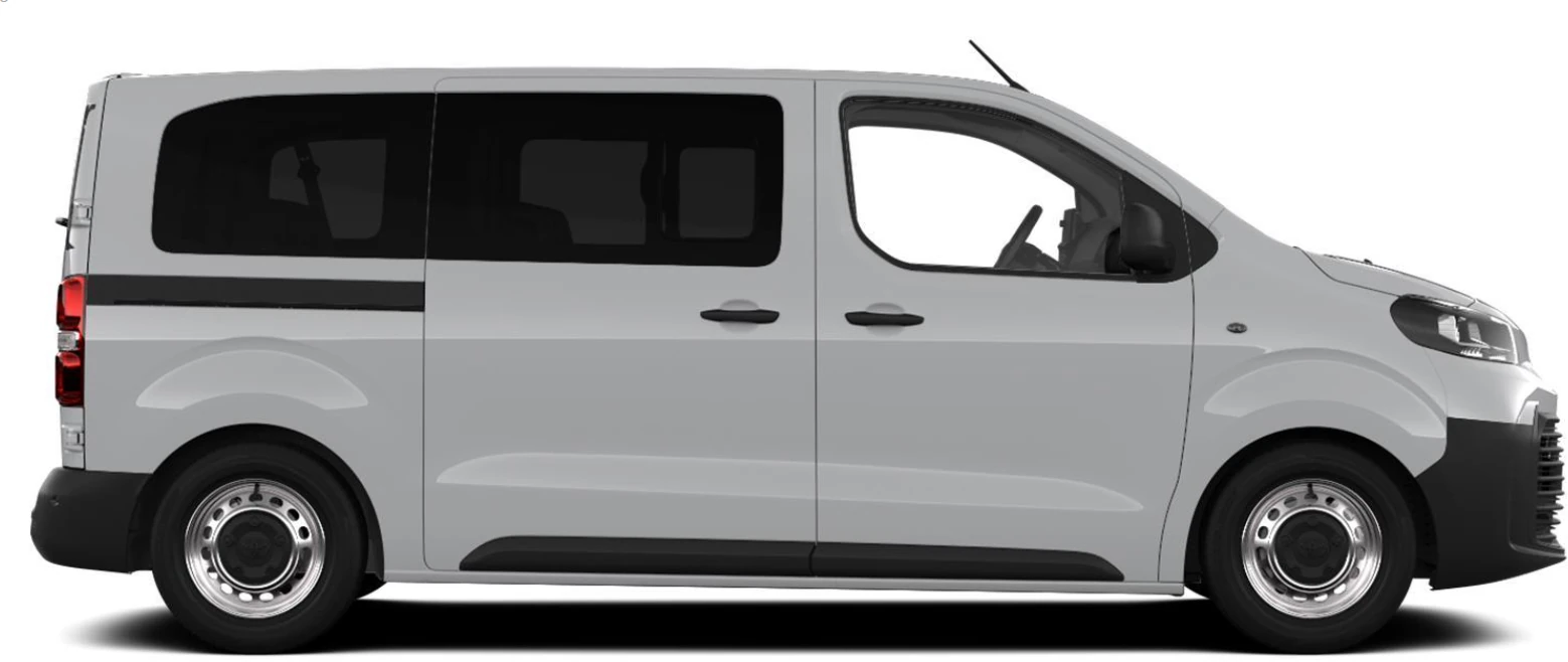 Toyota Proace Verso Combi GX 50kWh L1 Lateral Color Blanco Polar
