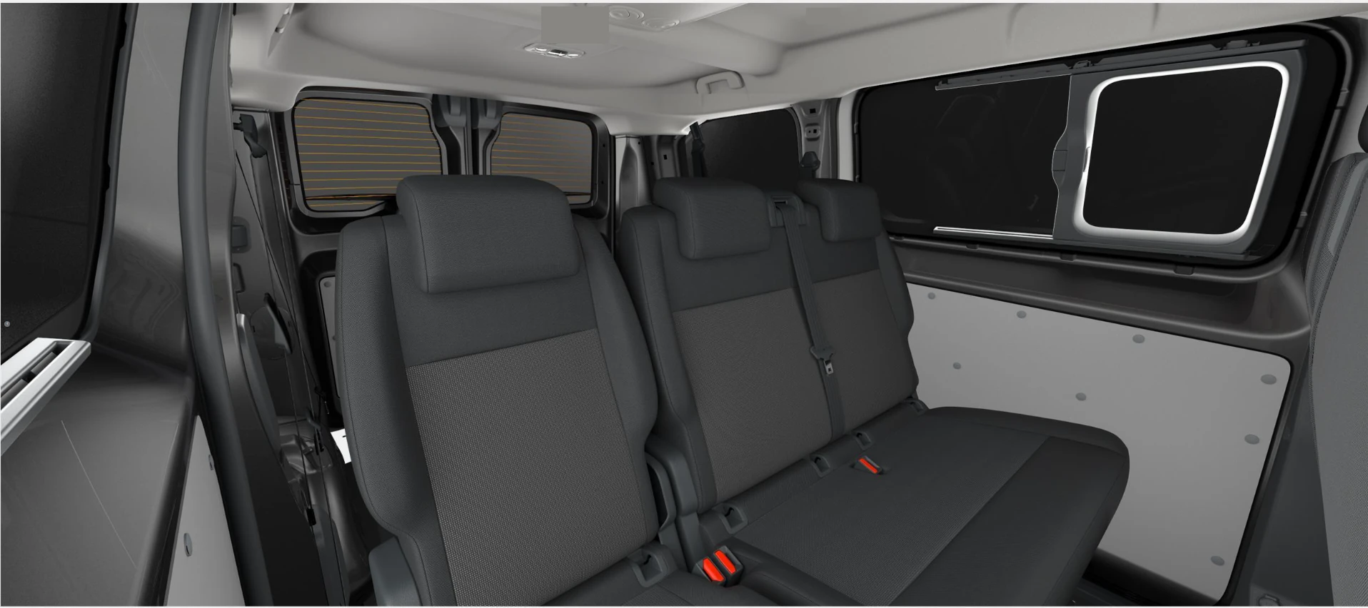 Toyota Proace Verso Combi GX 50kWh L1 Interior asientos traseros Blanco Polar