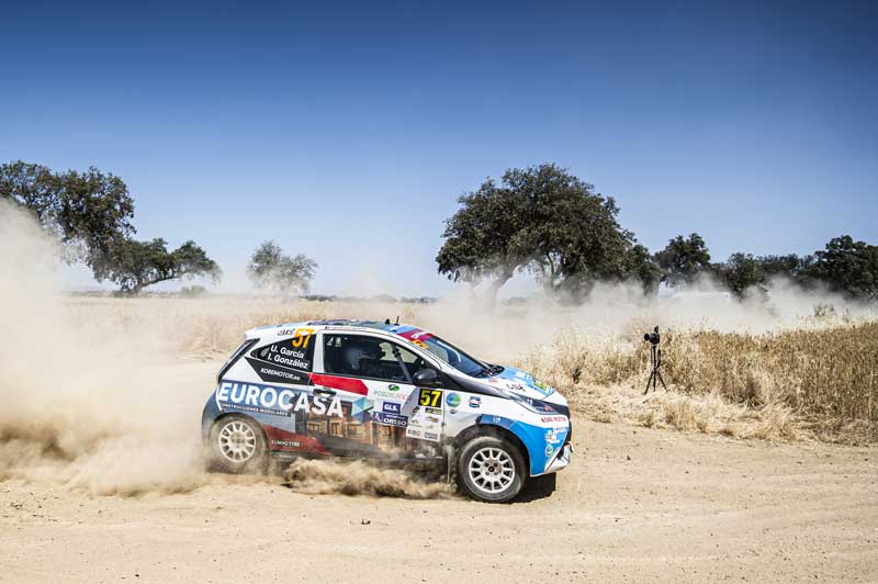Unai García vence una intensa pugna por la victoria del Rallye Ciudad de Pozoblanco